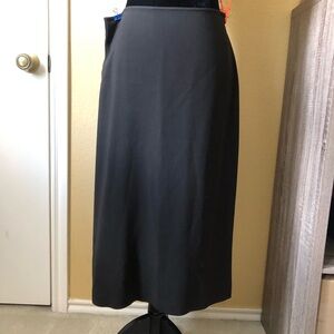 Elegant Black Long Skirt